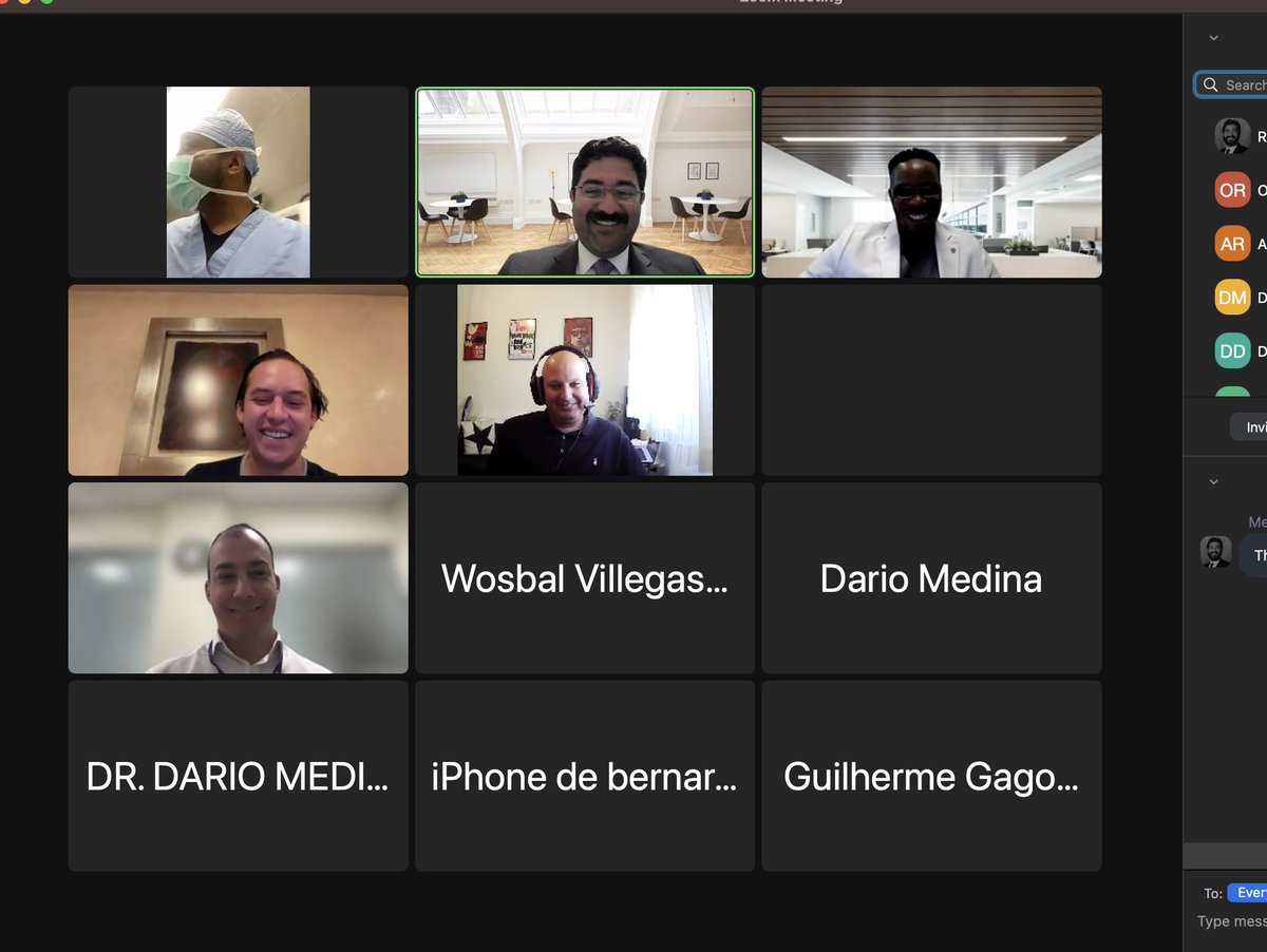 RodNavarroMD's tweet photo. Good start for our International #Spine Conference 🇺🇸 🇲🇽🇮🇱🇧🇷…
Excellent case discussion. 
Thank you @DrAlissonTeles @Dr_Calcaneo  @iyamah_abode @MayoClinicNeuro @DoctorQMd https://t.co/SbBS6eZSUx