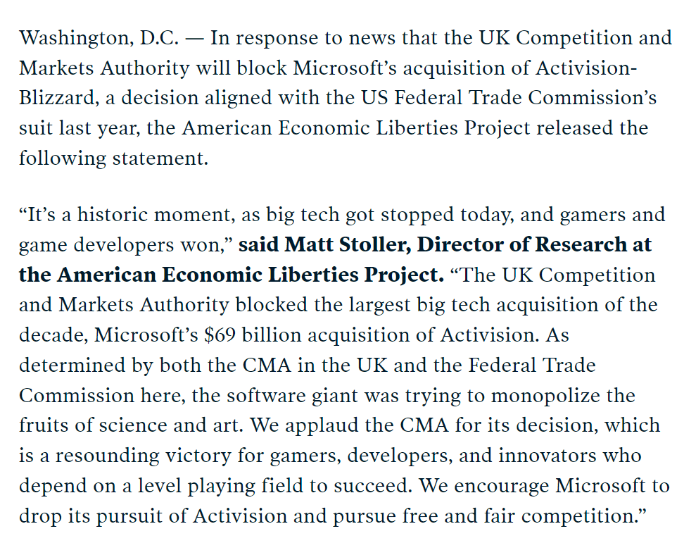 CMA blocks Microsoft-Activision merger