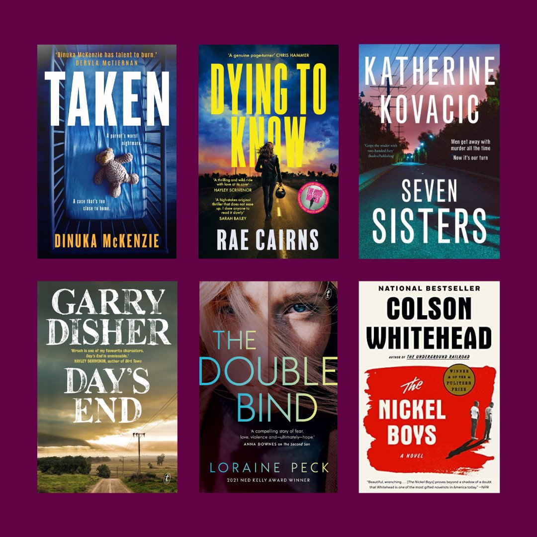 Our Artistic Director has been diving into new crime releases lately (as many of you are as well we imagine!) and there's been so much great stuff coming out! What new releases are you waiting to get your hands on?