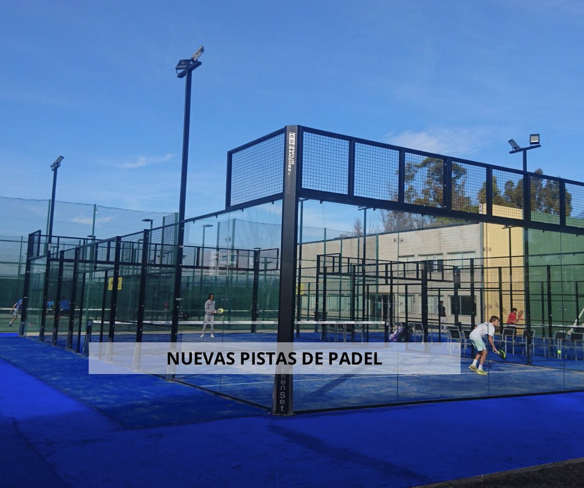 ClubSC_bcn's tweet photo. ¿Conoces nuestras nuevas pistas de pádel?
Hansido construidas con las últimas novedades técnicas que favorecen las mejores condiciones para jugar a pádel.

#padel #padeltime #padeladdict #pàdel #padelfun https://t.co/qN21rj2gKG