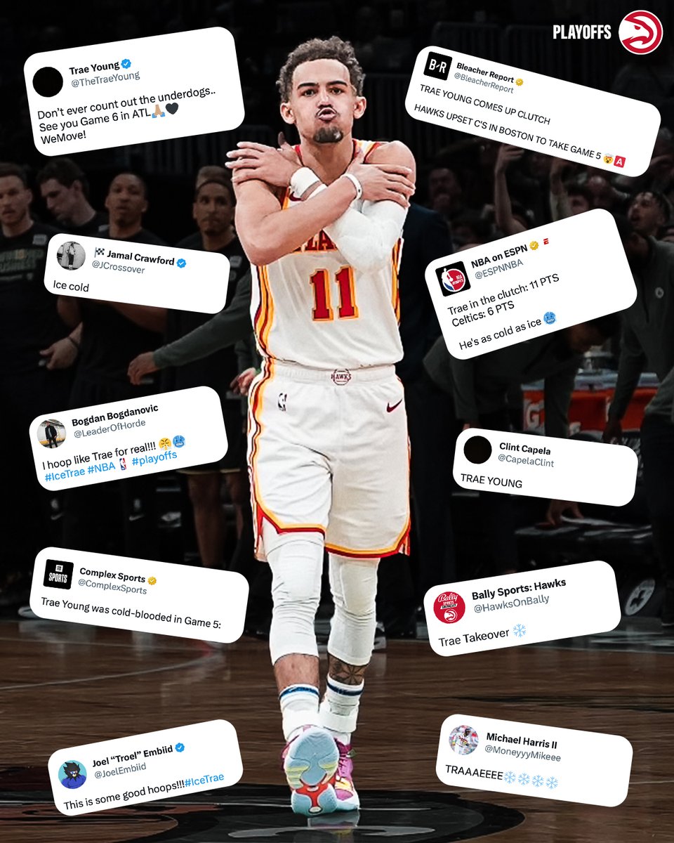 Trae got the timeline talking 👀