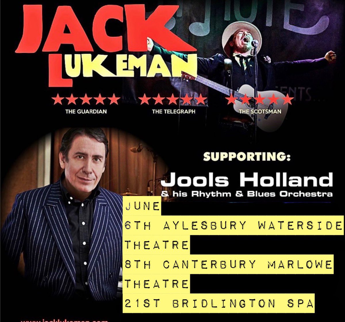 Over the moon to be back on tour in June with the mighty #joolshollandandhisrhythmandbluesorchestra 🥳Greatest show on earth🥳Can’t wait to see you all 💋
<a href="/JoolsBand/">Jools'R&B Orchestra</a>