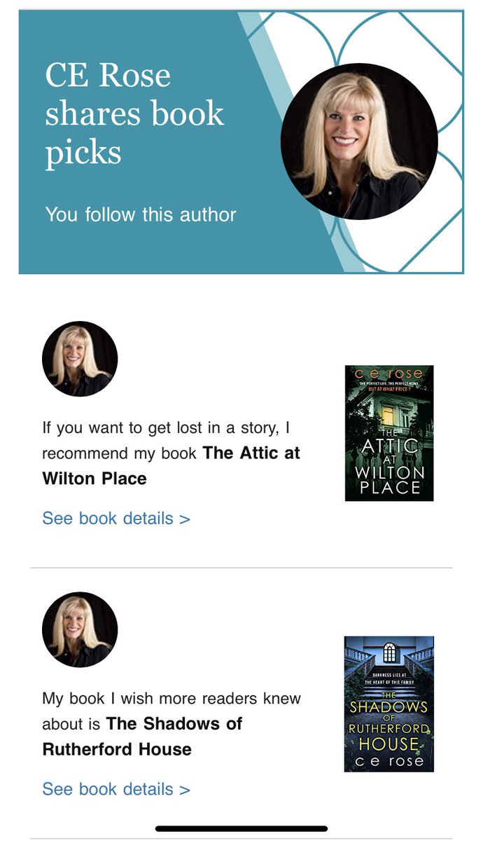 CazEngland's tweet photo. Have you discovered #CERoseβs gothic-tinged psychological chillers?
"Like a delicious cup of poisonous tea, this well-crafted tale is dark, creepy & suspenseful with tormented characters & brilliant twist. It's the best book I've read in a long time."
https://t.co/SHYgShaU3U https://t.co/EeGCuLEjzj