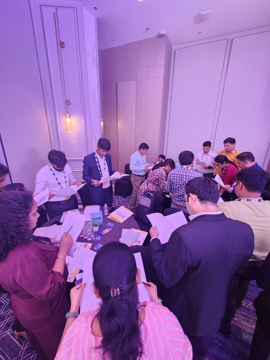 eminence_group9's tweet photo. Attendees are solving a live case study on ‘Drug Development Process’ moderated by Tahseen Rana at the 6th Annual Pharma Project & Portfolio Management 2023.
#eminencebusinessmedia #ebmpppm #ebmpppm6 #ebm https://t.co/jLcMK5Zz6X
