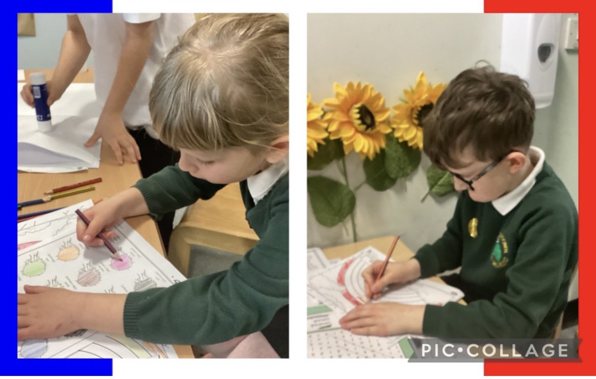 WillowtownPri's tweet photo. Year 2 have been learning the colours and days of the week in French. They then completed lots of independent missions to practise all of the new vocabulary 🇫🇷
#WillowtownWay2 #WPSllc https://t.co/wBC2TuRlgq