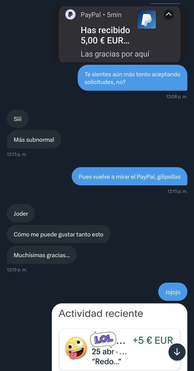 El pelele con novia me dio las gracias por sablearle y volvió a soltar al día siguiente... ¿Se estará volviendo adicto? 😏💸😵‍💫 1/5

#findom <a href="/PromoSpanish/">SpanishAlpha's_RT ( 2 K )</a> <a href="/RTslavPromo/">RT Promo</a> <a href="/PromoRTpig/">Promo&RT Pig</a> @RT_Generic <a href="/BDSMPromocion/">BDSM Promo en español</a> <a href="/Subforsubs1/">That Sub</a> <a href="/RTslavemaster/">Alpha RT & Promo (7K)</a> @RT4Masters2 @RTcashmasters
