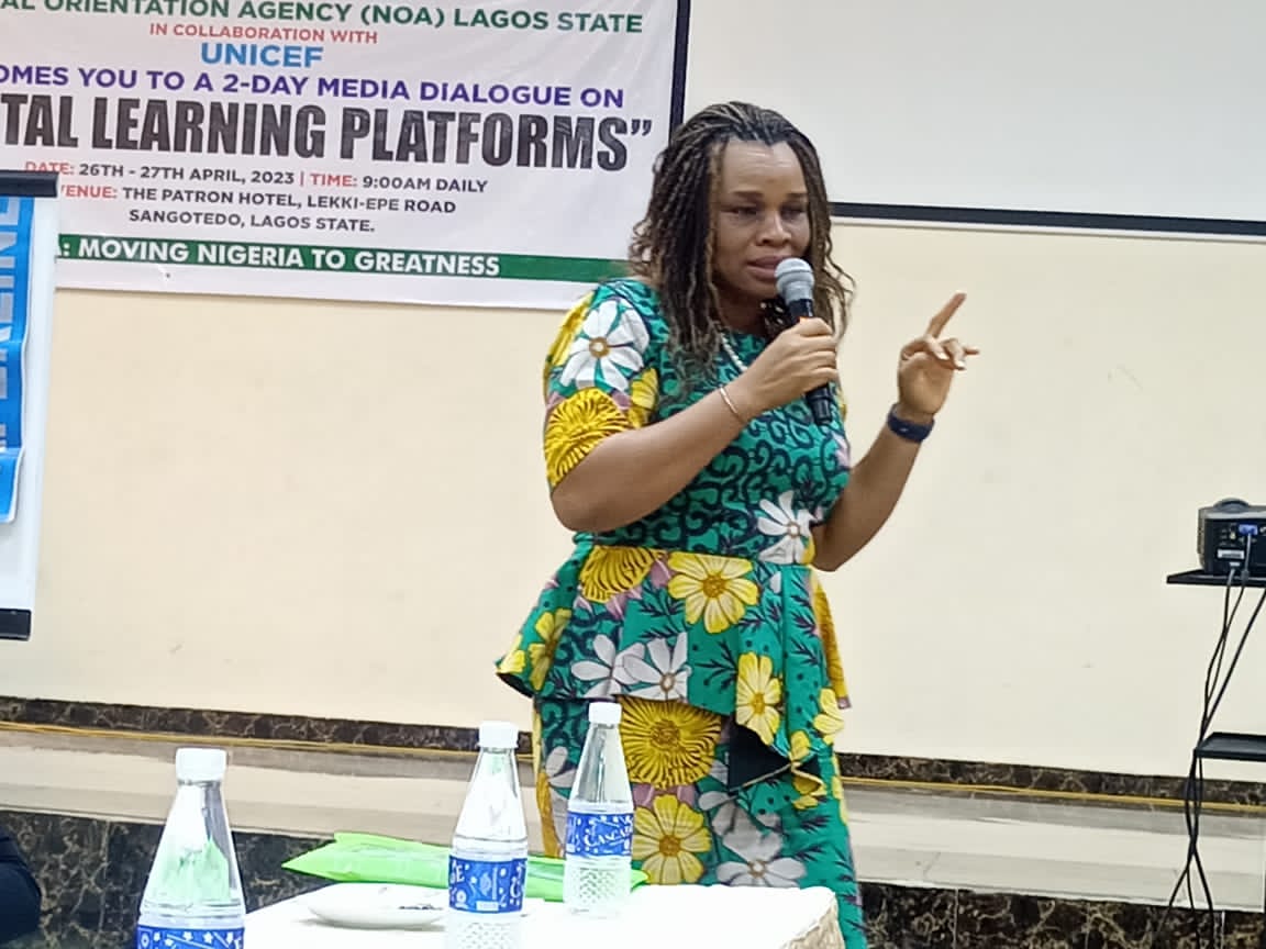 cumeha's tweet image. At the ongoing Digital Learning Platforms, organised by the National Orientation Agency (NOA), Lagos state, in collaboration with UNICEF. #DIGLEARN 
@UNICEF_Nigeria @BleEjiofor
 @gnjoku @LSETF  @Ijeoma_ukazu