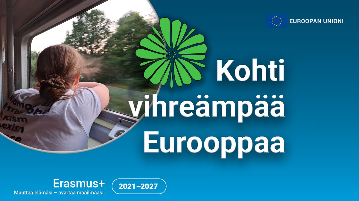 ErasmusplusFI's tweet photo. Millainen voisi olla opiskelijan vihreämpi vaihtojakso ulkomailla? 🌿 Lue vinkkejä ympäristötietoiseen vaihtoon uuden juttusarjamme ensimmäisestä tarinasta! #ErasmusPlusFI https://t.co/Az7DJJIOLH https://t.co/wmUbuyfMOL