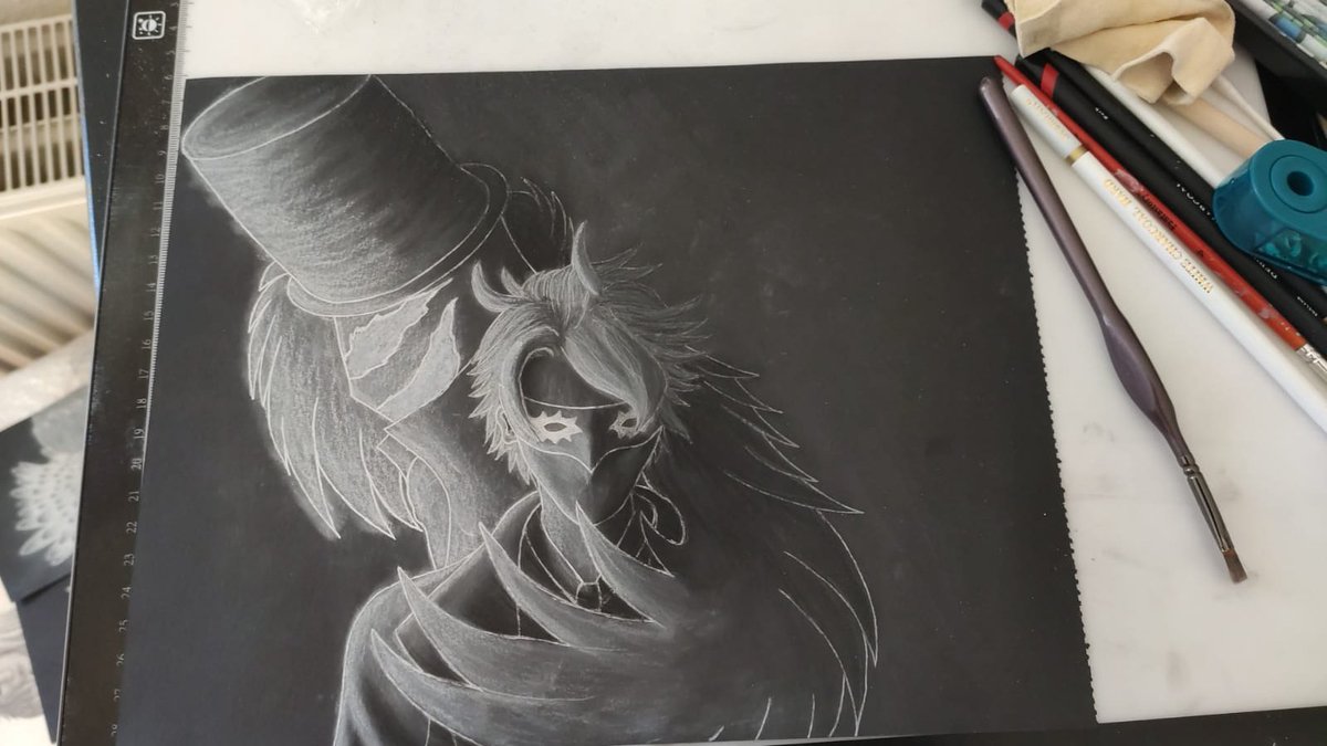 Joker!  #art #artist #artwork #drawing #painting #smash #Joker #SmashBros #nocolor #SuperSmashBrosUltimate