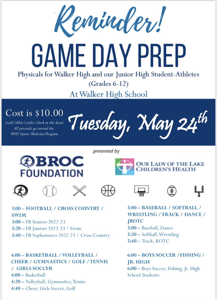 Walker High School tweet media