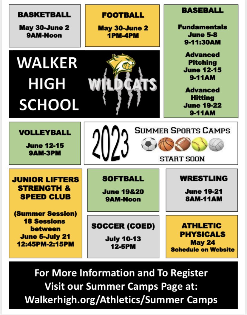 Walker High School tweet media