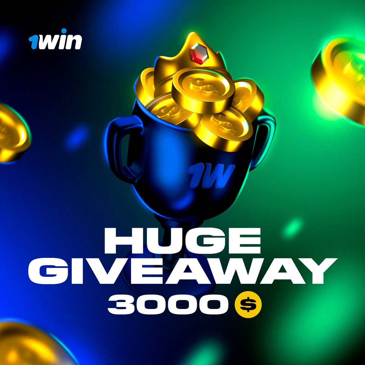 1winPro's tweet image. 💸$3.000 GIVEAWAY💸

✅Rules:  

1. Follow @1winPro
2. Like and RT the post
3. Tag 3 friends 
4. Register on @1winPro and leave your 1win ID in comments👇

2️⃣0️⃣0️⃣ WINNERS 
🗓Results: May 1-2

🔗cutt.ly/X5nW5TH | #1win | #Giveaways | #Giveaway
