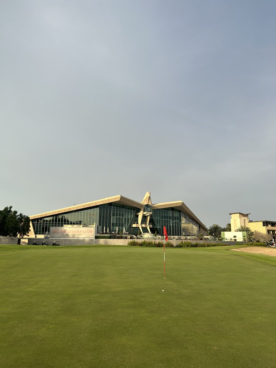 Incredible venue this week for Challenge Tour in Abu Dhabi 🇦🇪 Excited to get going!