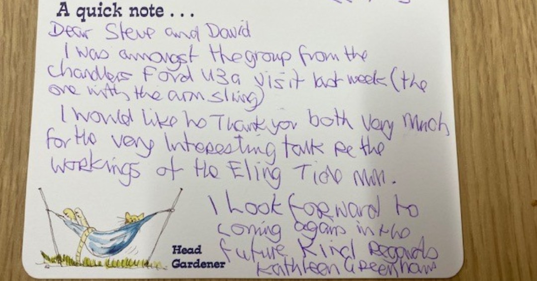 Eling Tide Mill Experience tweet media