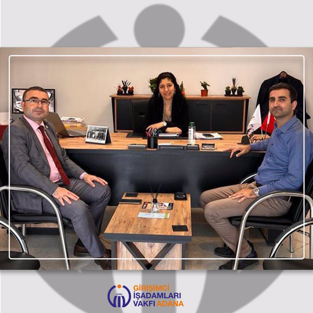 AdanaGiv's tweet photo. GİV Adana Şubesi olarak iş dünyası ve sektörel ziyaretlerimize devam ediyoruz.

Adana'nın Gelecek Vaadeden Genç Girişimcilerinden TEST TEKNİK Kişisel Gelişim Merkezi Yönetim Kurulu Başkanı Nursaç ŞİMŞİR ve Yönetim Kurulu Üyesi Emrullah  ÜNLÜ'YE konuk olduk. https://t.co/zCgyM8g0RE