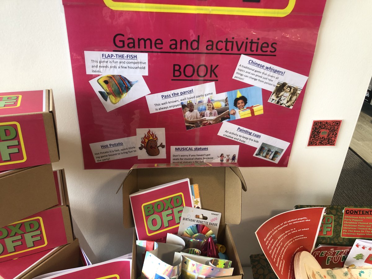 StChrisCEHigh's tweet photo. The Boxd Off team have got their trade stand all set-up and are ready to go! 🥳👍 https://t.co/ImE77O2210