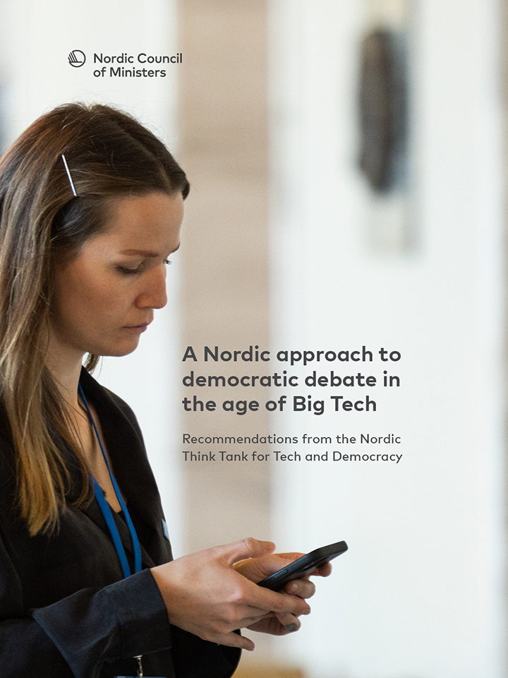 Together, the Nordic countries should be a driver for a more forceful and transparent approach when it comes to how we allow #BigTech  to influence our societies and democracies in the Nordics, in Europe and globally. pub.norden.org/nord2023-004/