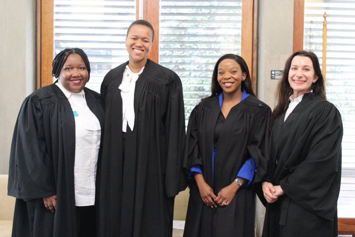 CALS_ZA's tweet photo. Our guest judges for the final round of this year's #PILMOOT are @ThandekaKathi from CALS, @Nomzamo_Zondo from @SERI_RightsSA, Tania Mokwana of @TaniaMokwanaInc and advocate Samantha Martin from the Johannesburg Bar https://t.co/LW6WXP1OhQ
