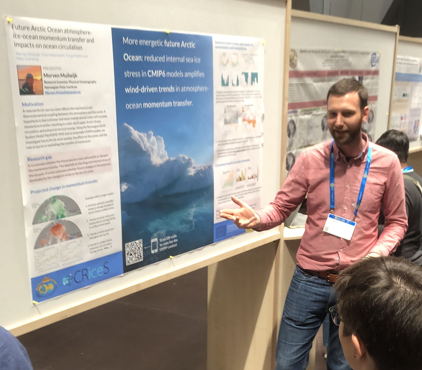 Great to see the excellent presentations from all the <a href="/CRiceS_H2020/">CRiceS_H2020</a> and <a href="/PolarRES_eu/">PolarRES</a> teams at #EGU2023,  here is a contribution from <a href="/OceanSeaIceNPI/">Oceans & Sea Ice NPI</a> on the future state of the Arctic Ocean👇