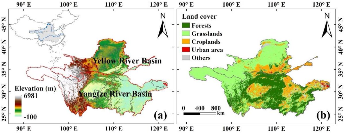 #mostdownloaded
📢 Impacts of #Drought and #ClimaticFactors on #VegetationDynamics in the #YellowRiver Basin and #YangtzeRiver Basin, China
by Weixia Jiang, Zigeng Niu, Lunche Wang, Rui Yao, Xuan Gui, Feifei Xiang and Yuxi Ji
🔗 mdpi.com/2072-4292/14/4…