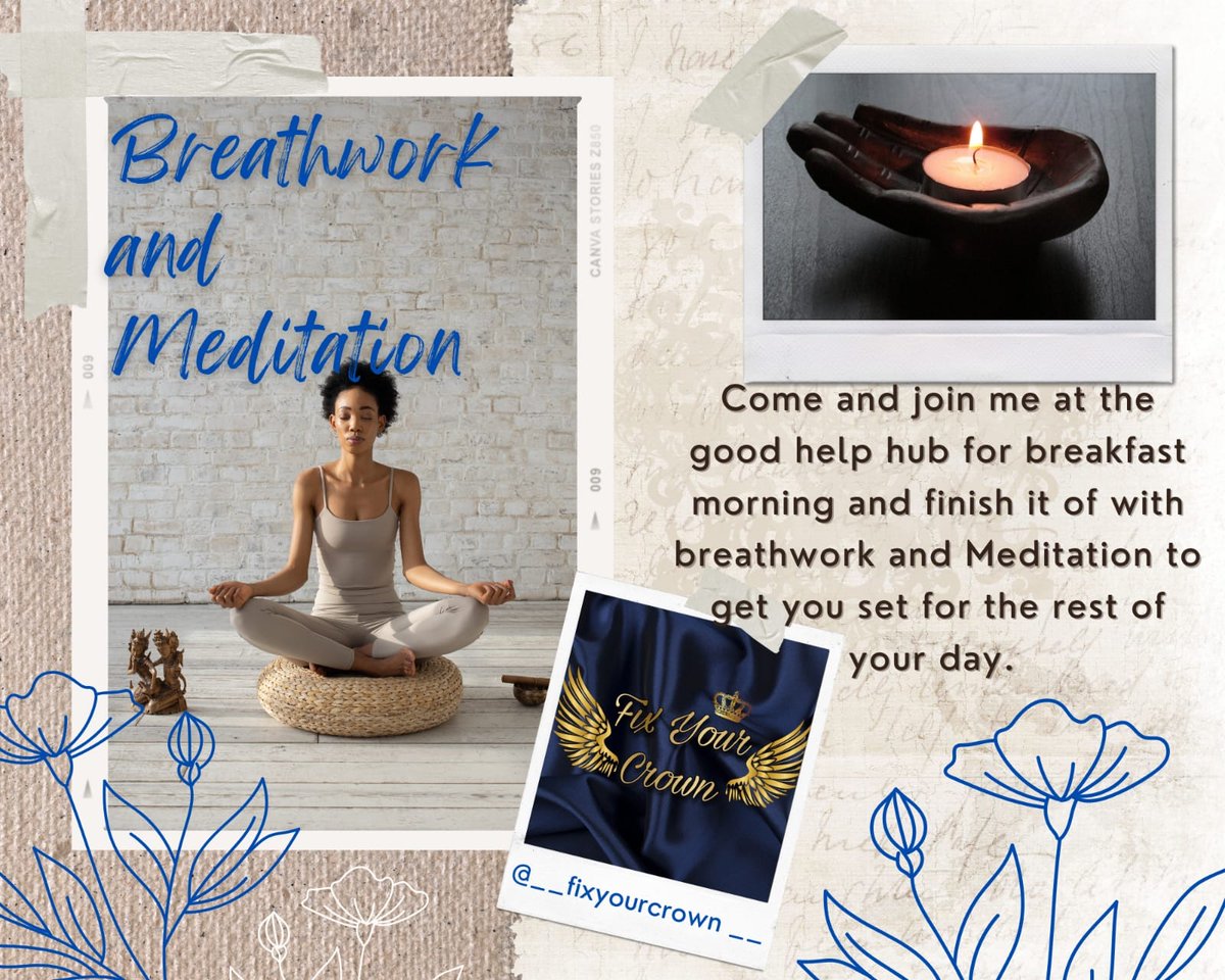 GoodHelpHub's tweet image. This Friday we are lucky to have @__fixyourcrown__ back with us for some much needed relaxation and meditation. Treat yourself to a bacon butty and a good restful session afterwards! This Friday from 10am till 11:30 at the Good Help Hub.
