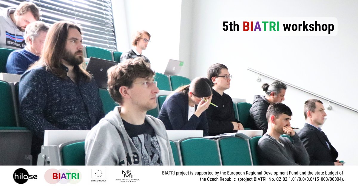 HiLASECentre's tweet photo. ๐ข Successes & future perspectives of the #BIATRI #project were discussed at the 5th BIATRI #workshop at the @HiLASECentre!
โก๏ธhttps://t.co/24JoTGHZGY
#sustainability #HiLASE #MidIR #materialprocessing #research #nanoscience #bioapplications #EUfunded @REA_research @EU_Commission https://t.co/R1mc4I9zSp
