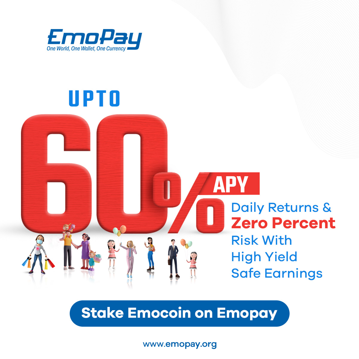 imemopay's tweet photo. Invest in High-Yield safe earnings.💰

Stake now and earn up to 60% APY! 💸

Stake now at https://t.co/KN5XBVRUD8

#cryptocurrency #Crypto #Emocoin #PassiveIncome #zerorisk #60percentAPY #Emopay #investment #cryptomarket #investing #CryptoNews #trading #secure #Wednesdayvibe https://t.co/Iw0mLiJQH5