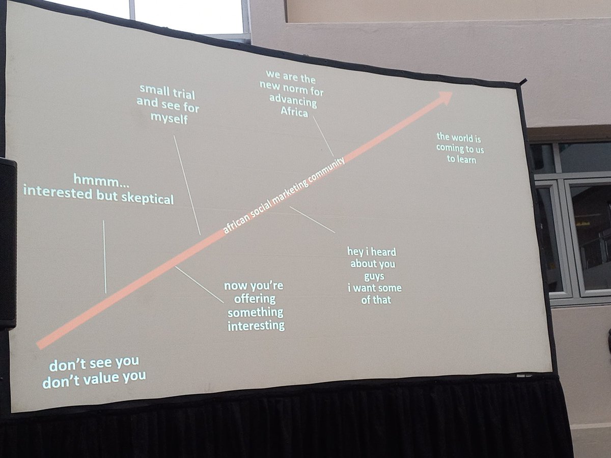 CCSImpact's tweet photo. A reflective session for social marketing/SBC practitioners, Cal Bruns says "We need to be better at marketing ourselves"
"If we concentrate on value, all other things fall in place"
What value do you bring to the table? https://t.co/rARWH8rrvD