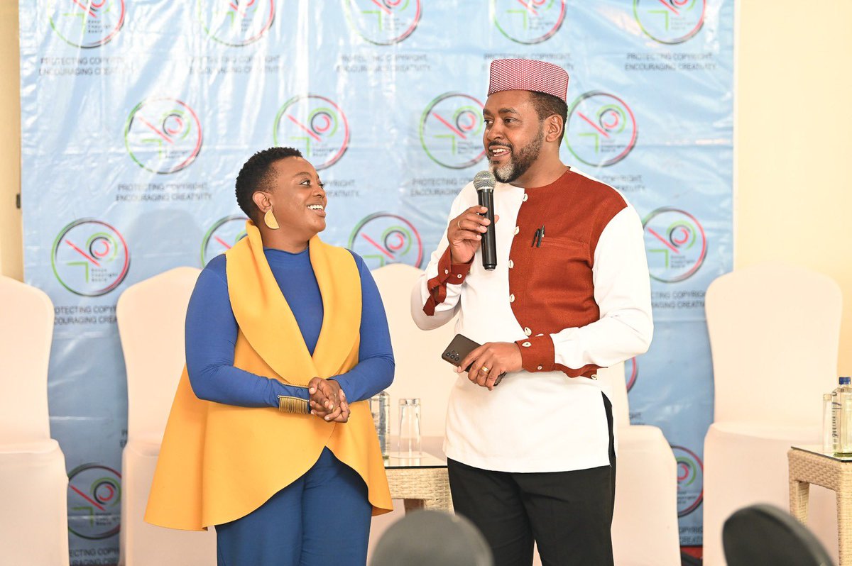 Amplifying women’s voices in copyright &amp; creative industries 💃🏾 🎤 🎓 Powerful all-female panel <a href="/KenyaCopyright/">Kenya Copyright Board</a> Exchange Forum for #WorldIPDay - supported by <a href="/giz_gmbh/">GIZ</a> Cultural &amp; Creative Industries project 🙌🏽 #WomenAndIP #GetYourCopyRIGHTright