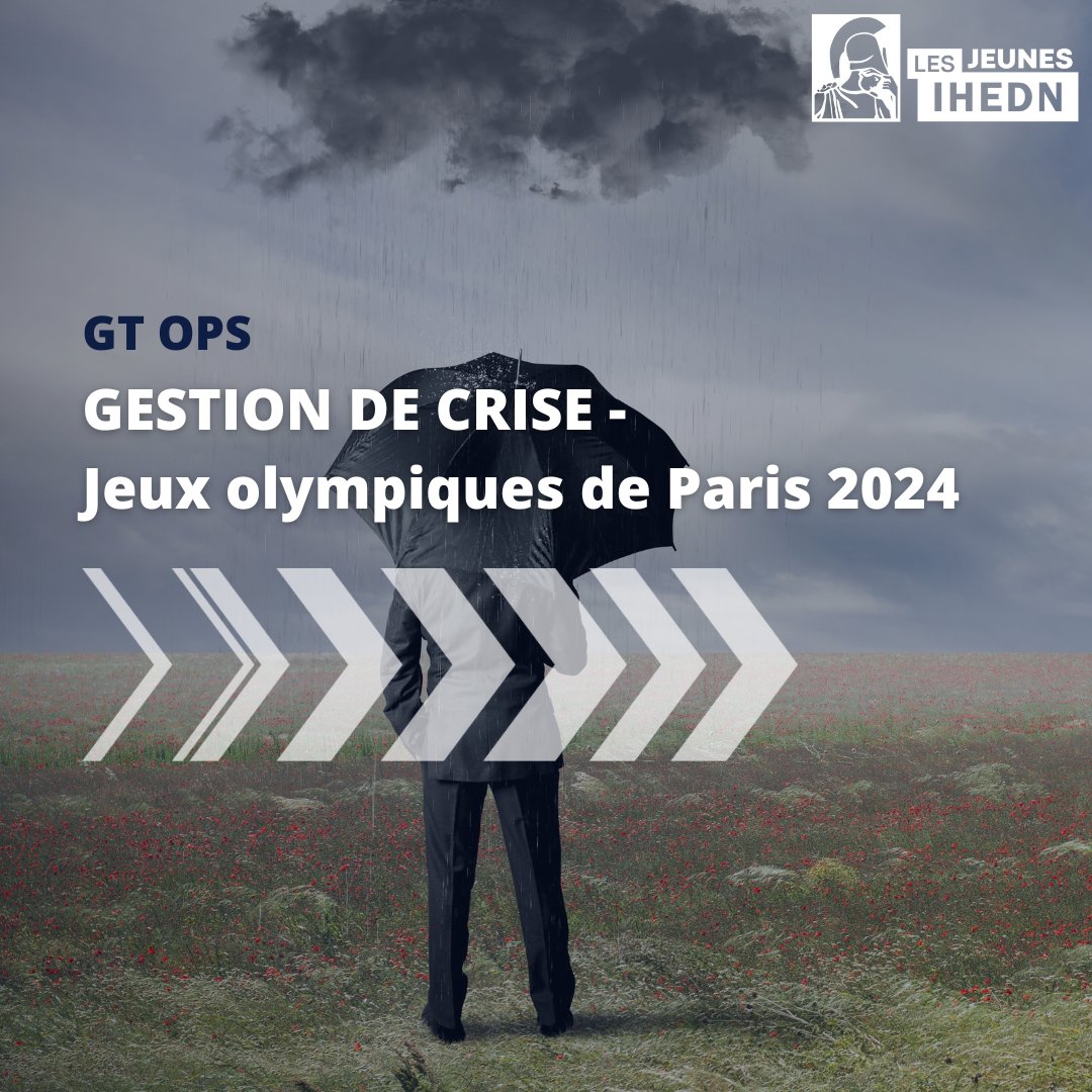 Jeunes_IHEDN's tweet photo. [#GTOPS] 📢 Plus que 457 jours avant @Paris2024  … et pour vous faire patienter les #JeunesIHEDN sont ravis de vous annoncer aujourd’hui la sortie du rapport GT Ops “Gestion de Crise - Jeux Olympiques Paris 2024”.

▶️ Téléchargez le rapport ici 👉 https://t.co/zYp6UMeK9i https://t.co/fu5LkJevBa