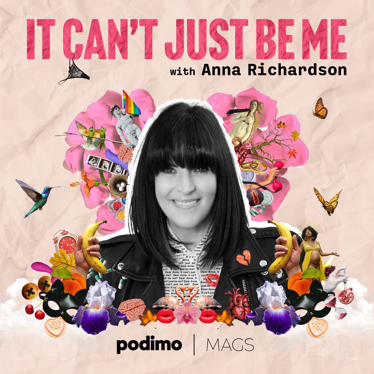 One week until the launch of my new advice podcast, It Can’t Just Be Me! 🎧 For a flavour of what’s to come, click the link in my bio to hear the trailer. Don’t forget to subscribe, send in your dilemmas, and I’ll be in your ears Wednesday 3rd May! 💋@podimo_uk @mags_creative.