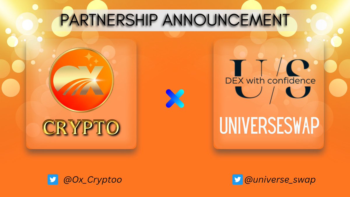 Quattuor_Calls's tweet photo. We're announcing partnership with @universe_swap

UniverseSwap this is the first ecosystem on Arbitrum Nova that has a dex and launchpad with a clear focus on GameFi

#OxCrypto #Partnership #Swap https://t.co/iVNt2Npbg2