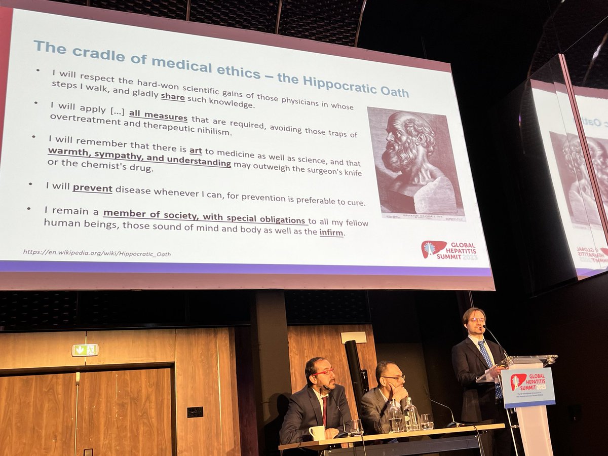 The responsibilities of a physician on social media as foretold by Hippocrates

<a href="/Phil_Schwabl/">Philipp Schwabl</a> #LiverTwitter