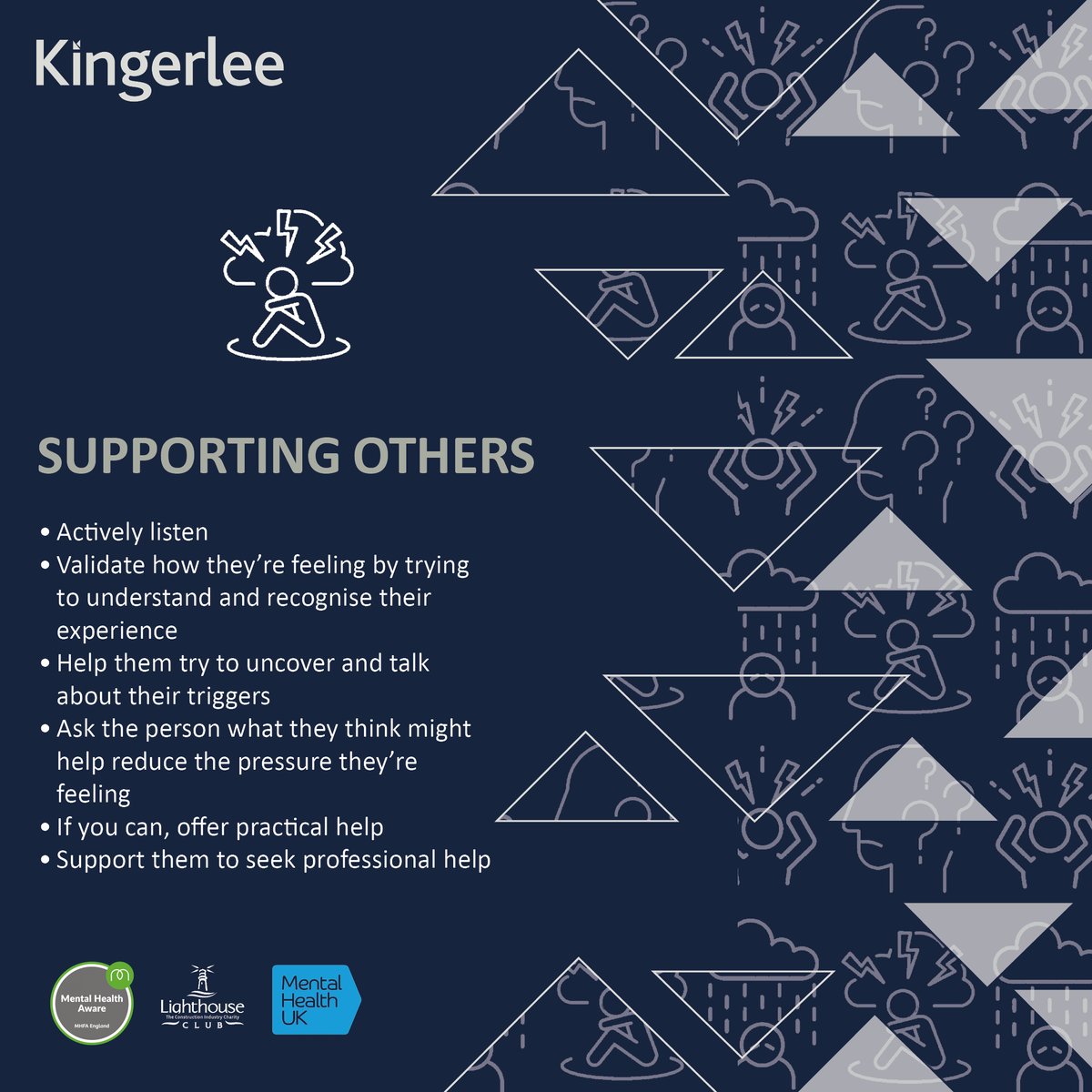 In our final post for #StressAwarenessMonth, we would like to share with you how to support others dealing with stress. Giving someone the opportunity to open up & talk about a problem can put it into perspective & can help the person see practical solutions. #dealingwithstress