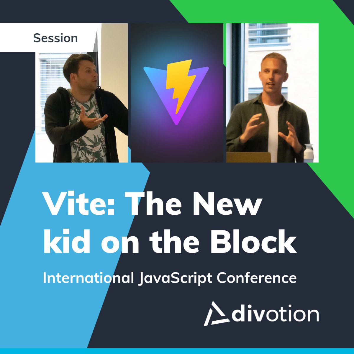 Nog twee uurtjes tot <a href="/Sjoerdus/">Sjoerd Valk</a> en <a href="/DipsausDennis/">Dennis Spierenburg</a> het podium beklimmen van <a href="/JavaScriptCon/">International JavaScript Conference Hybrid</a> in Londen!

In hun sessie '#Vite: The New Kid on the Block' duiken ze dieper in deze tool. Heren, veel succes en plezier en geniet van jullie dagen in Londen!

#conference #iJS #JavaScript