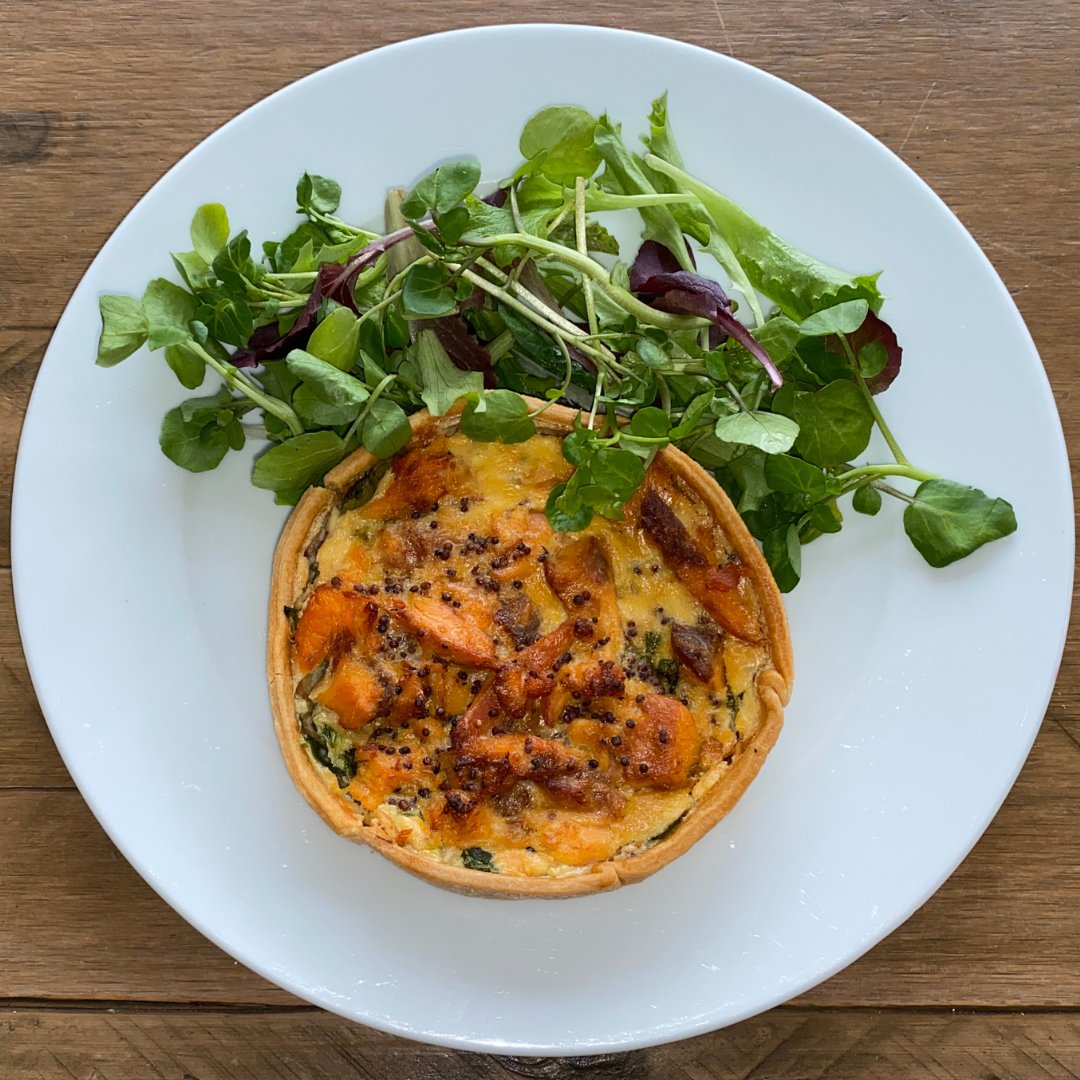 We simply love watercress! The fresh, peppery flavour of Hampshire-grown #watercress marries so beautifully with trout from the River Test. We're just adding our delicious Hampshire Trout and Watercress Tart to our website shop: fabcatchco.co.uk/shop
<a href="/HampshireFare/">Hampshire Fare</a> #hampshire