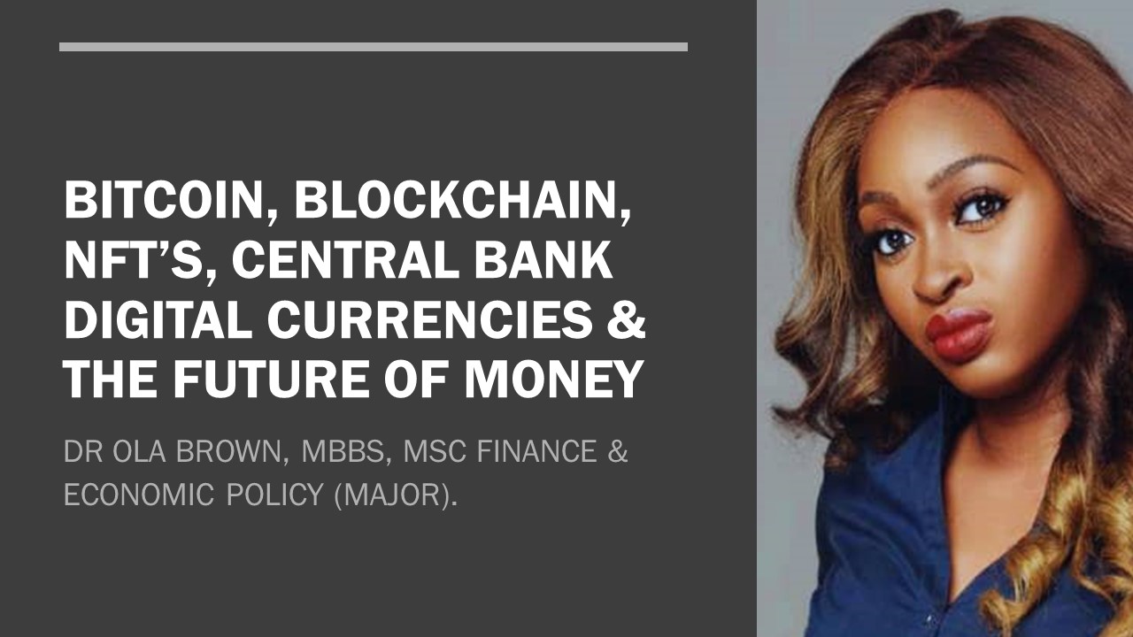Dr Ola Brown on X: "Digital currencies like the digital Euro will  definately play a role in our future. Watch my course to understand the  basics about bitcoin, blockchain, CBDC's and the