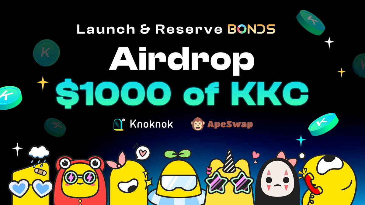 knoknok_elf's tweet photo. Celebrating @knoknok_elf Launch & Reserve Bonds #Airdrop Day 02

$1000 worth of $KKC Token rewarded to 20 people 🏆

1⃣️ Follow @ape_swap & @knoknok_elf

2⃣️ ❤️ & RT & Tag 3 PPL

3⃣️️️️ Download Knoknok https://t.co/hi0FjbdoSk Send your Knoknok ID to Discord KKC-Airdrop channel https://t.co/ImkkSTKBFy

After 24 hours, 20 random snapshots will receive $KKC Token worth 50USDT

#BNBChain #Aptos #SocialFi