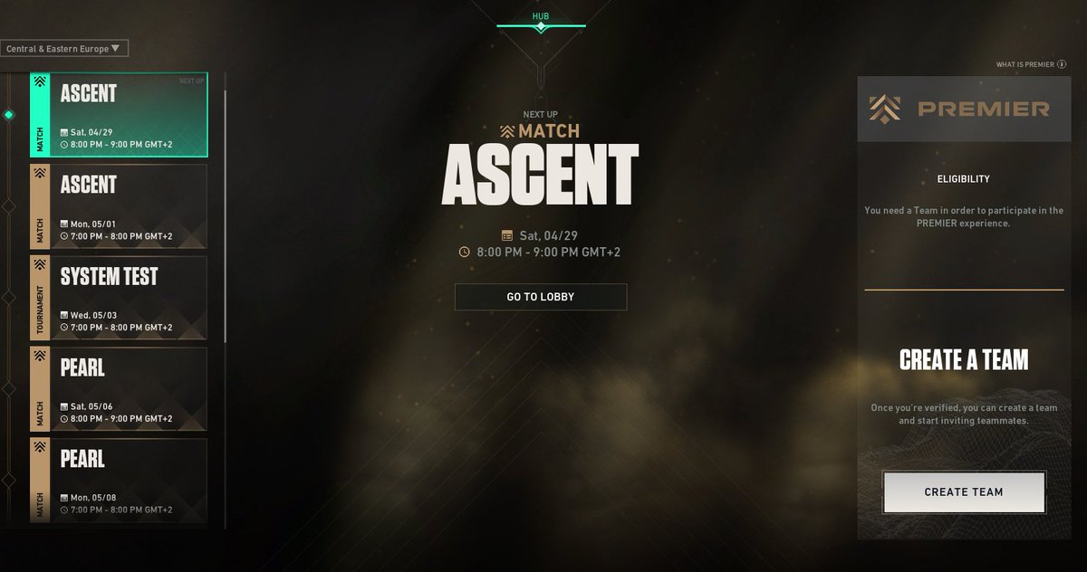 Hätte extrem Bock auf die <a href="/VALORANTde/">VALORANT</a> Premiere Open Beta..
Brauche dafür aber mindestens 4 weitere Spieler/innen.
Jemand Bock da durchzustarten?

Ich selber sehe mich auf Sentinels &amp; Initiator.

retweet wäre nice &lt;3