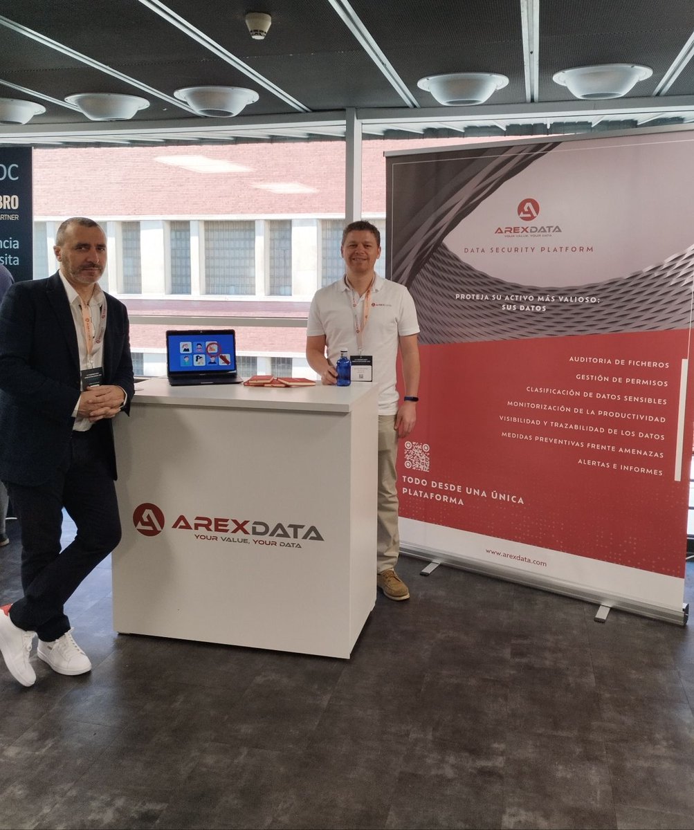 arexdata's tweet photo. Arranca el IV Cybersecurity Innovación Summit !!
Puedes pasar hasta las 18.00 horas para conocer y compartir las tendencias en #ciberseguridad
No te pierdas la ponencia Arexdata a las 13.00h
#cybersecurity #CyberSummit23 #UrbanEvent #dataprotection https://t.co/FyX3NIq4B7