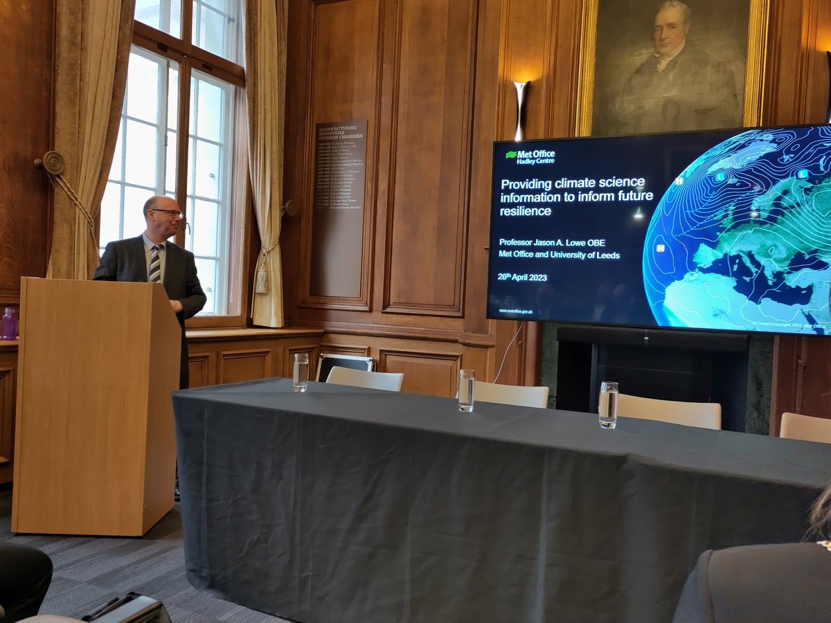 Alorenzen's tweet image. Jason Lowe from the @metoffice opens proceedings at the launch of the 
#adaptingtoheat report
#adaptingtoheat