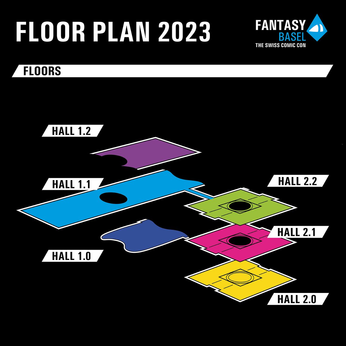 FantasyBasel's tweet photo. One more hall! 😍🪐🔥
Take a look at the floor plan of #fantasybasel #theswisscomiccon 2023! Bigger than before, better than before. The universe is the limit: https://t.co/6zJc7lY67I https://t.co/cfKgFV73uZ