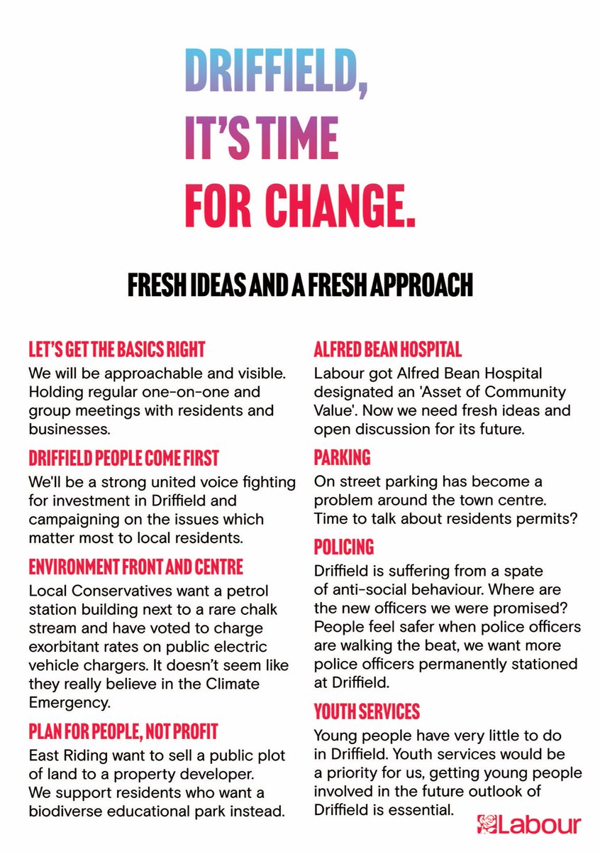 Driffield & Rural Labour tweet media