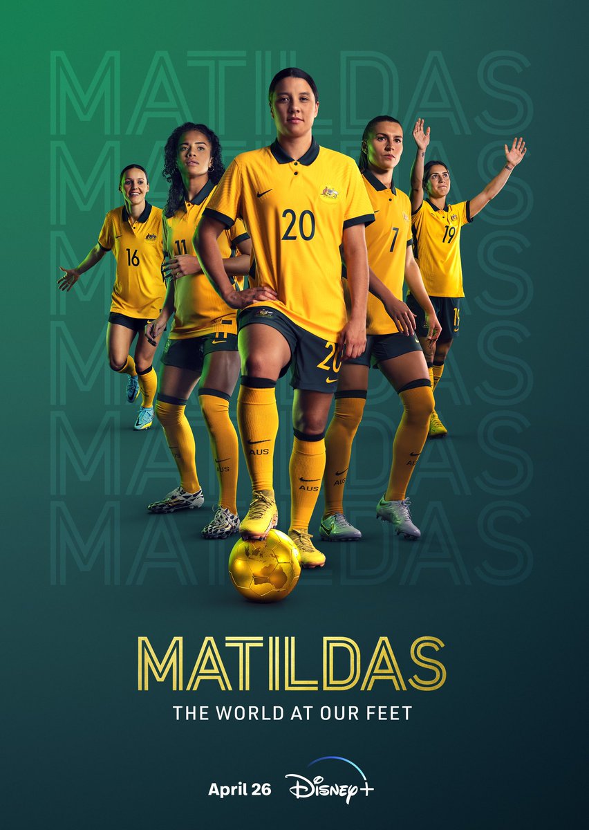 lydsaussie's tweet photo. Out now on @DisneyPlus ⚽️👀 https://t.co/DL8dKtV5qO