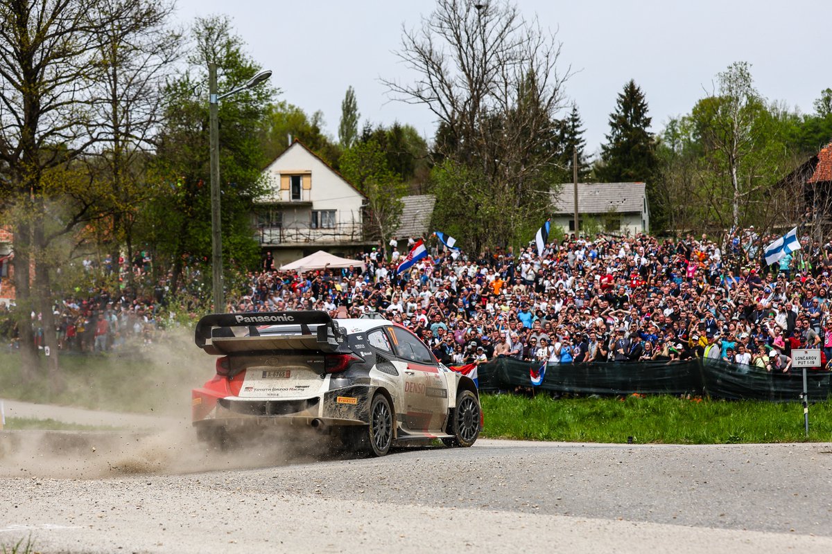 It was great to see so much support for all the crews last week 🙌🙏

#ToyotaGAZOORacing #GRYaris #WRC #CroatiaRally 🇭🇷