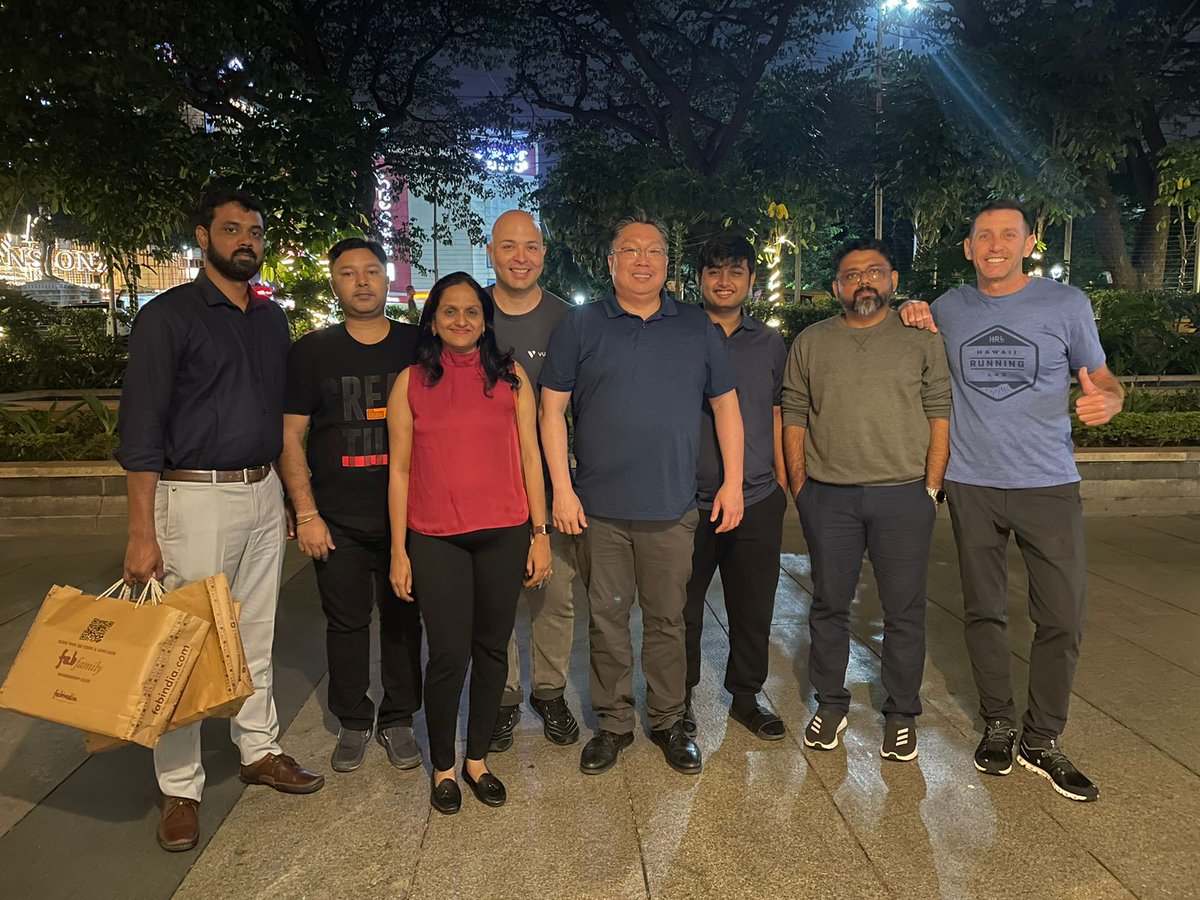 Fantastic evening spent with the <a href="/Vultr/">Vultr</a> team in Banglore! We had insightful conversations that #strengthened our relationship. 

Here's to fostering #stronger relationships and exploring new opportunities. 🙂

#buildingrelationship #CUBE84 #innovation