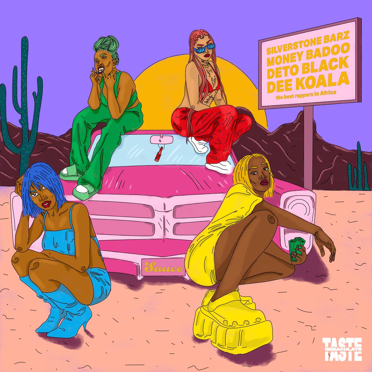 DeeKoala_'s tweet photo. Sauce by @ImmaculateTaste feat @SilverstoneBarz, @detoblack, @moneybadooworld &amp; myself is out now!

https://t.co/5wNGO7kPOf https://t.co/8voral1sfZ