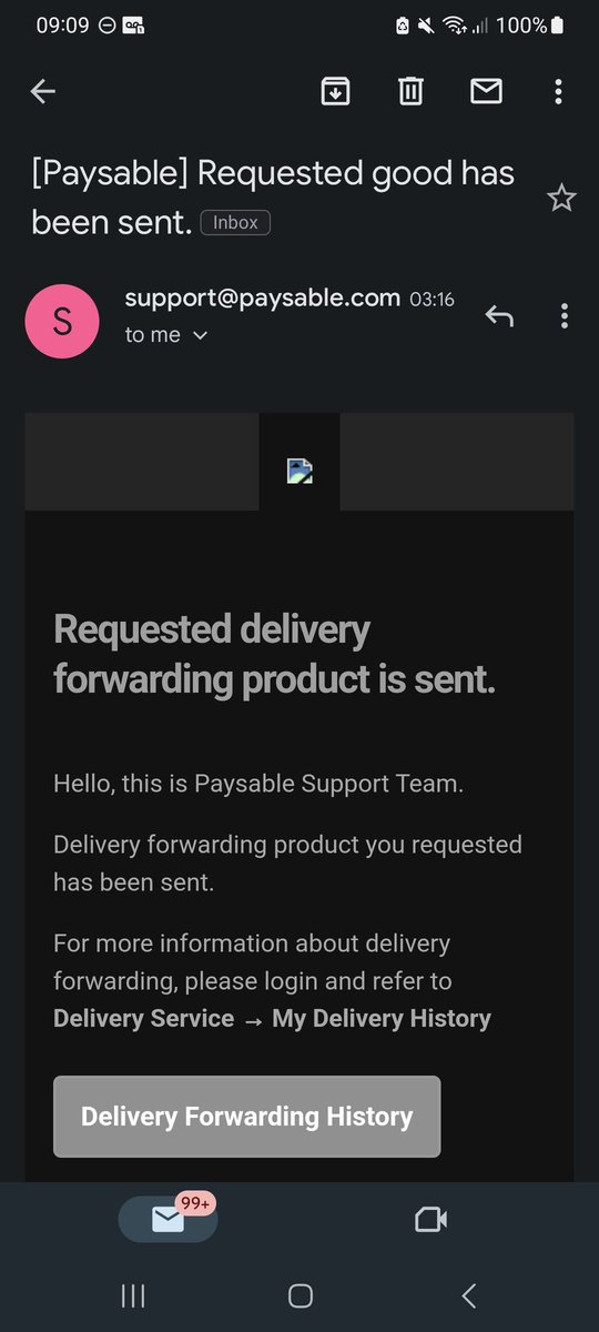 Forwarding more stuff from paysable currently as my finances allow 💞