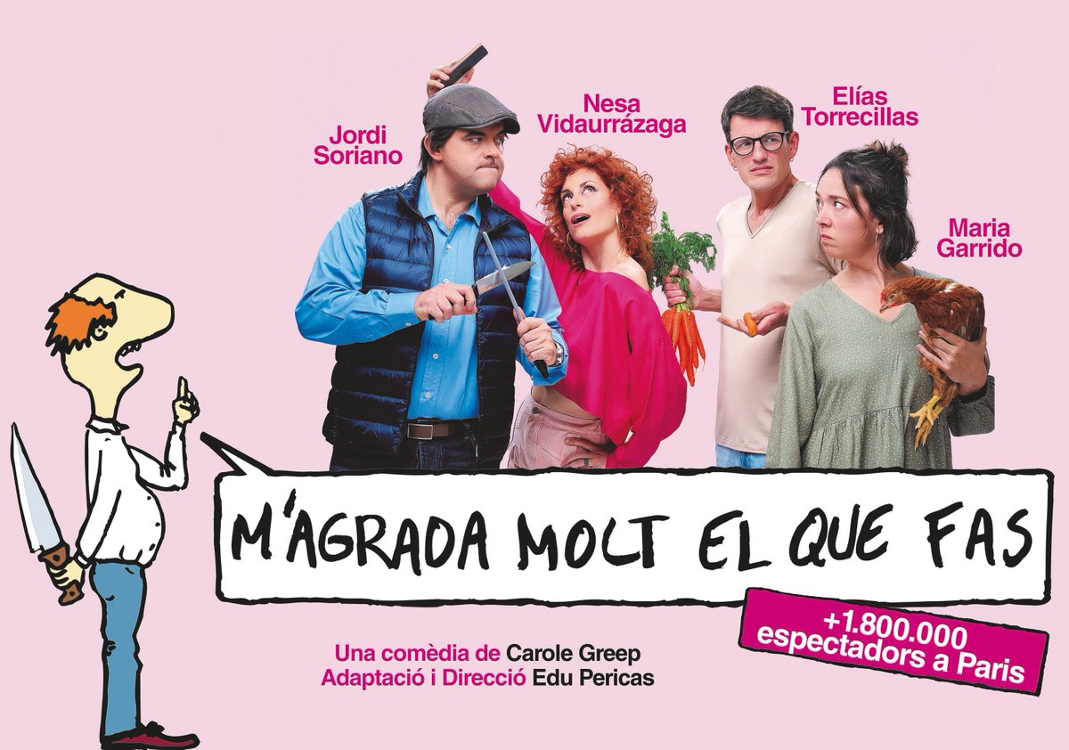 📢 Avui també a <a href="/MetropoliRadio4/">Metròpoli Ràdio 4</a>:

🎭 Ens visita María Garrido i Elías Torrecillas actors del fenònem de la cartellera a França #MAgradaMoltElQueFas arriba a l'<a href="/aquitaniabcn/">AQUITÀNIA TEATRE</a> ❗️ 
 
🗓️ DIMECRES 26/04 ⏰21h
🔴 Sintonitza'ns #OnAir 👇
🔗 rtve.es/r4directe