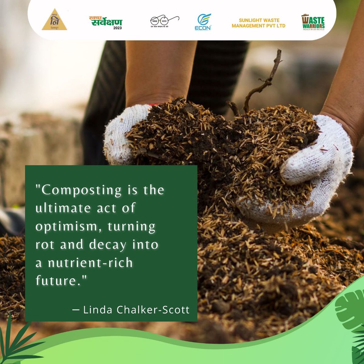 Join the composting movement and make your garden thrive! 🌱🌻🌿 
#Composting #Sustainability #HealthySoil #CompostingQuotes #CompostingQuote #QuotesonComposting #QuoteonComposting #Compost #CompostQuote #CompostQuotes #CompostCommunity #EnvironmentProtection #WasteManagement